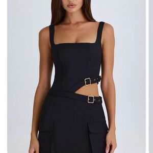 Black Cutout Dress, NWT